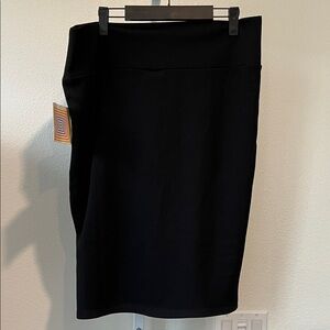 LuLaRoe Elegant Black Pencil Skirt